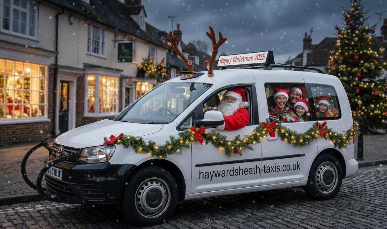 Merry Christmas from Haywards Heath Taxis!